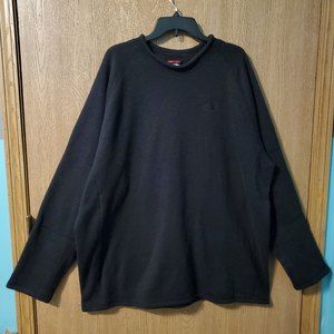The North Face Men's Black Long Sleeved Fleece Lined Pullover size XXXL